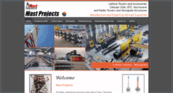 Desktop Screenshot of mastprojects.co.za